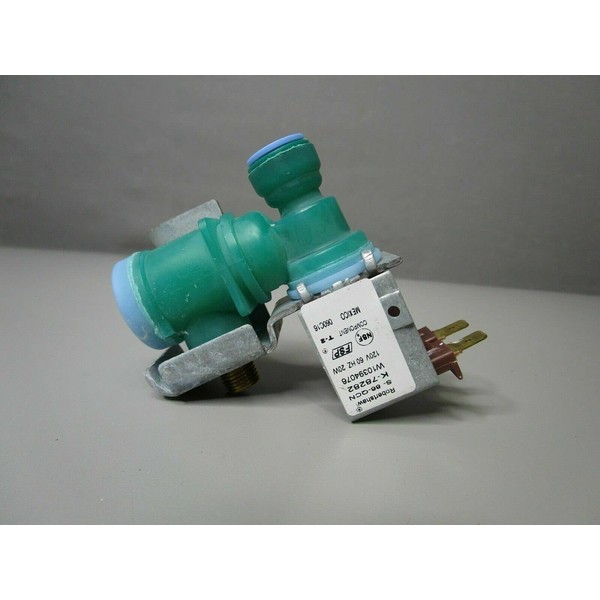 Water Inlet Valve Replacement For KitchenAid KRFF507HPS00 KRFF507HPS01 KRFF507HWH00 KRFF707EBS00