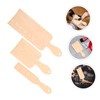 Ipetboom Hair Dyeing Tools 3pcs Highlighting Boards Hair Dye Paddles