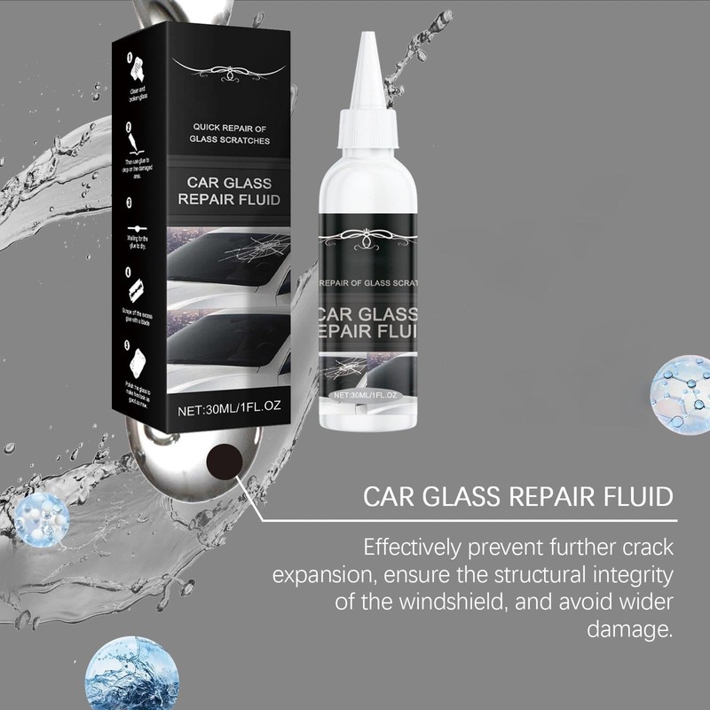 2 PCS 30ml Windshield Repair Kit - Multipurpose Scratch Remover