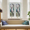 Weimaraner Stained Glass Window Film, Decorative Weimaraner Stained Glass Window