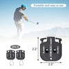 Medsuo 2pcs Golf Score Indicator 2 Player Stroke Counter Clicker