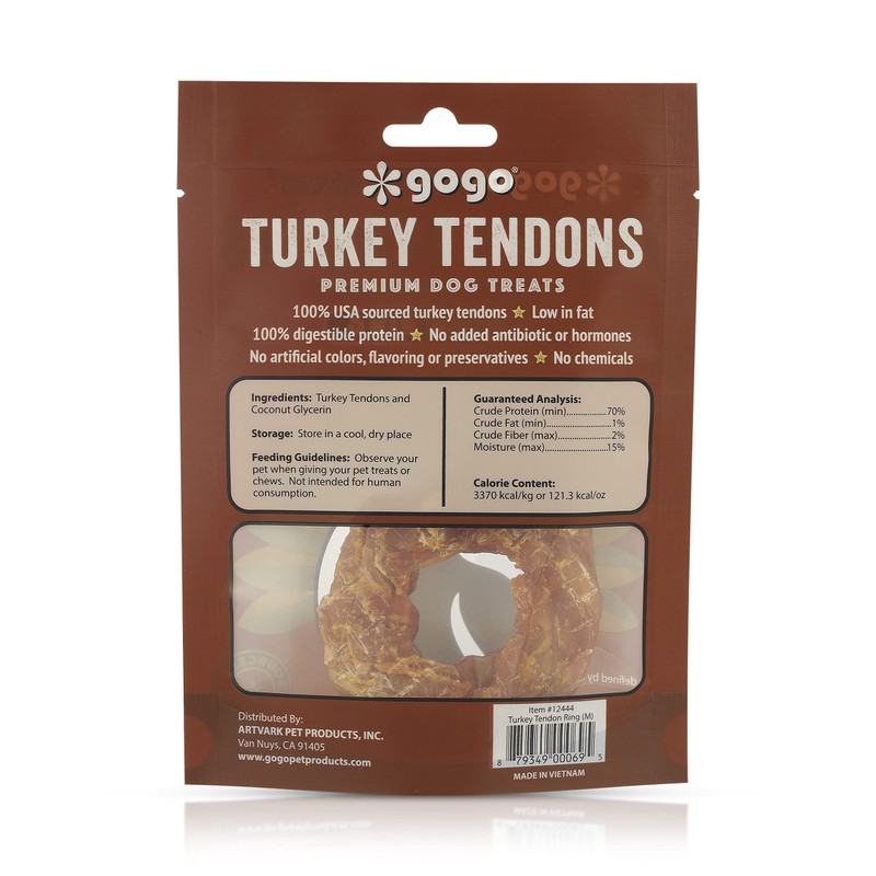 GOGO USA Turkey Tendon Ring Medium 36g