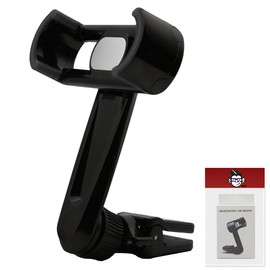 IWIO Phone Air Vent Clip 360 Degree Holder Car Mount Cradle compatible with Vivo V11 Pro 2018 - BLACK