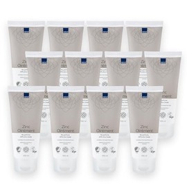 ABENA Zinksalbe 100ml, 12 PACK, Schutzcreme mit Barriereeffekt f√ºr die Haut mit 20% Zinkoxid, beruhigend & schnell einziehend, Frei von Duftstoffen & sanft, Dermatologisch getestet