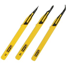 Amo AMO-8691 Mini Blade Set, Straight/Curve/Ripper, 1 Each, Model Tool