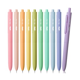 Mr. Pen Mr. Pen- Retractable Gel Pens, 10 Pack, Colorful Ink Gel Pens, Pastel Barrels, Gel Pens Fine Point 0.5mm, Retractable Pens, Cute Pens, Gel Ink Pens, Aesthetic Pens for Journaling Fine Tip Pens