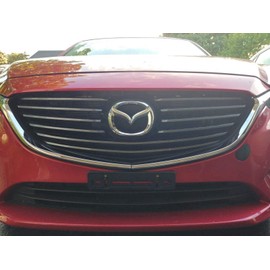 2 Front License Plate Tag Holder Mounting Adapter Bumper Kit Bracket for Mazda (All Models) Quantity Discount (9.45$ to 5.60$)(Each with 6 Screws + 2 Built in Nuts) – Premium Car Set Accessories (2)