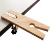 Jewelry Table Clamp, Wooden Bench Pin with V Slot and