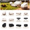 SoloToo Outdoor Square Table Cover Waterproof UV-Resistant for 36 x