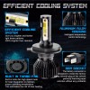 AQJ 2X AQJ H4 9003 Super White 50000LM Kit LED