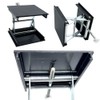 BizDez Lift Table, Lab Jack, Plastic Top Plate, Aluminum Material,