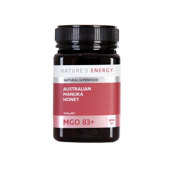 Nature's Energy Australian Manuka Honey MGO 83+ 500g