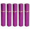 5pcs Travel Spray Bottles Eletrolytic Aluminium 12ml Refillable Perfume Bottles