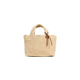 Manebi Women's New Sunset Mini Bag, Natural, Tan, One Size