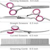 5 in1 Dog Grooming Scissors Kit, Professional Dog Scissors for