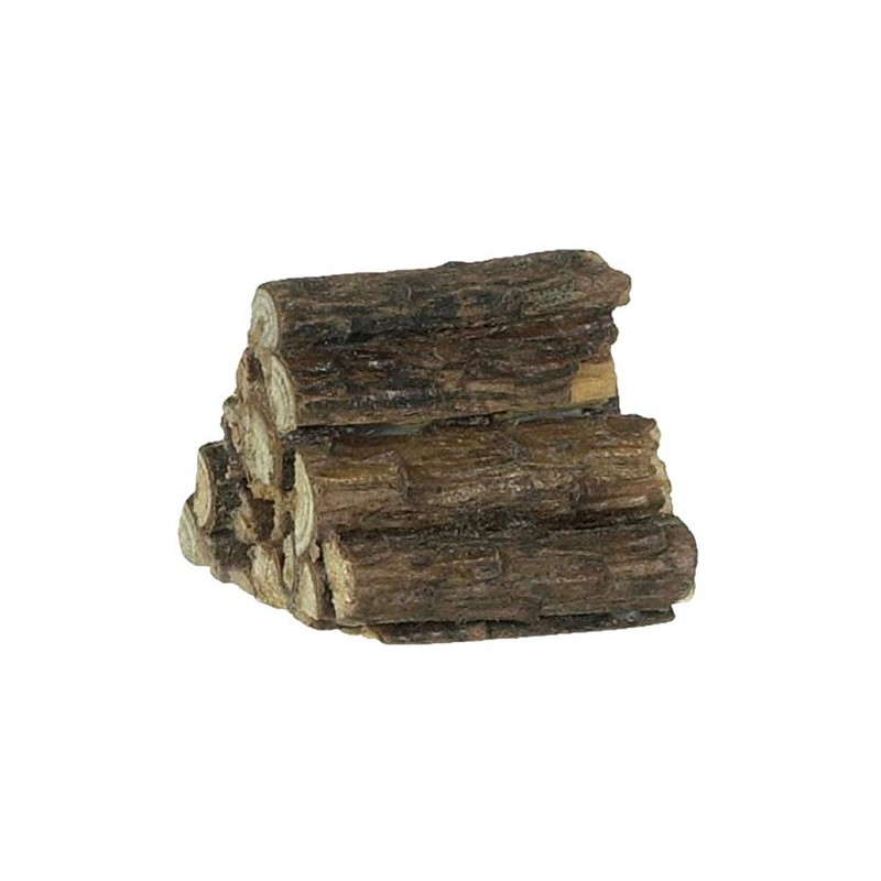 Dollhouse Miniature Set of Fireplace Logs