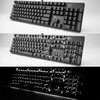 Merdia Mechanical Keyboard Gaming Keyboard | Red Switch, White Backlit