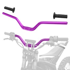 Axiniu Dirt Bike Handlebars with Grips, 7075 Aluminum 31.8mm Handlebars