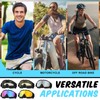 Jecery 10 Pcs Motorcycle Dirt Bike Atv Goggle with Face