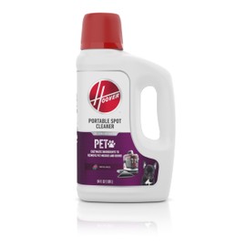 Hoover Hoover Pet Portable Spot Cleaner Solution, 64 oz., Tropical Breeze Scent, Upholstery and Carpet Shampoo Solution, Eliminates Pet Messes and Odors, Designed for Hoover CleanSlate Spot Cleaner