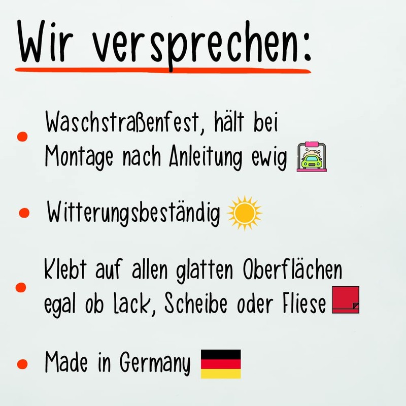 Hellweg Druckerei Caution Gnome Gift JDM Car Sticker Rear Window