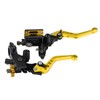 1 Pair Motorcycle Brake and Clutch Levers Universal Brake Clutch