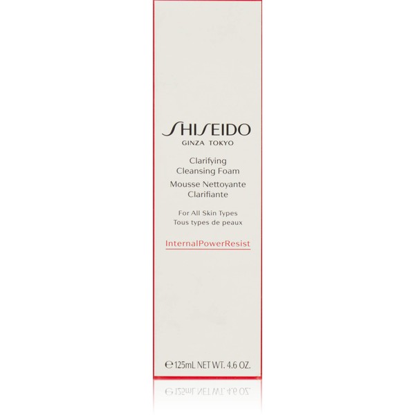 Cleansers & Makeup Removers by Shiseido Clarifying Cleansing Foam for All Skin Types / 4.6 oz. 125ml