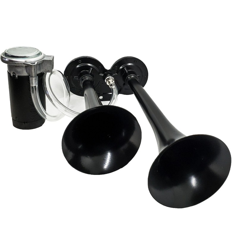 OZ-USA Air Horn Kit Floor Mount Switch Pulse Power Busbar