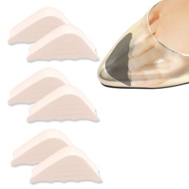 Toe Cushion, Insole, Adjustable Size, Adjustable Toe Cushion, Set of 3, Women's, Soft Cushion, Fits Your Toes Without Feeling Of Pressure ◎] [From Lake]