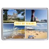 Isle of Wight Souvenir Acrylic Fridge Magnet (Standard: 70x45mm)