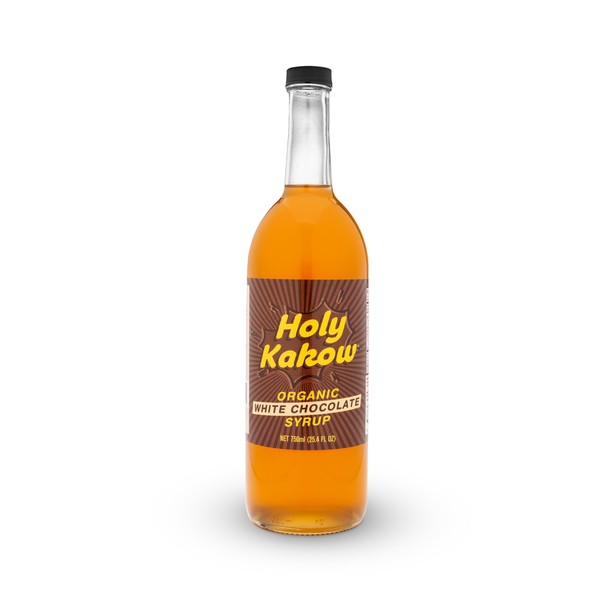 Holy Kakow Organic White Chocolate Syrup - Coffee Syrup, White