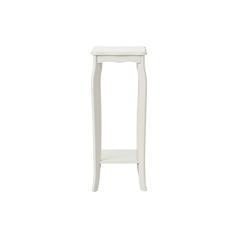 Frenchi Home Furnishing 2 Tier Plant Stand, WHITE
