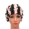 Medifier Lace Vintage Swim Cap Floral Petal Retro Style Bathing