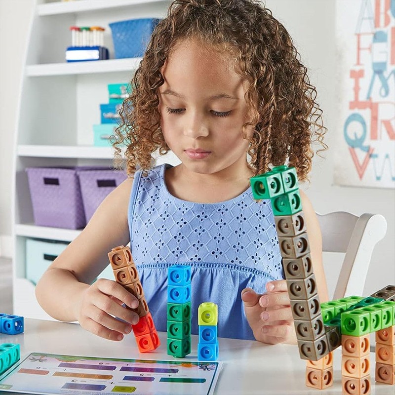 Learning Resources MathLink Preschool Maths Activity Set: The Dinos Are