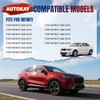 AUTOKAY 11pcs Carbon Fiber Full Interior Set Kit Cover Trim