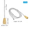 PATIKIL 1M 3.3ft Ceiling Fan Pull Chain, 2 Pcs Beaded