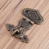 Zerodis 10 Pcs Zinc Alloy Retro Style Bronze Tone Jewelry