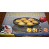 Harvest Direct Pancake Puff Aebleskiver Pan - Black Cast Iron