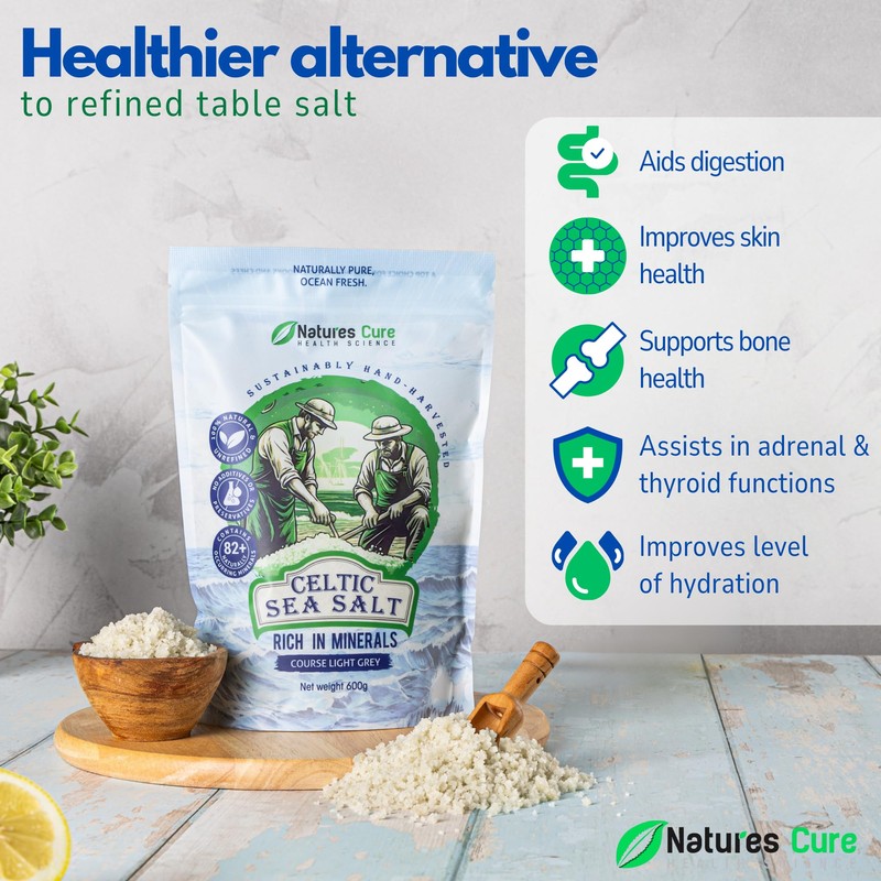 Celtic Sea Salt – 100% Natural Unrefined Celtic Sea Salt