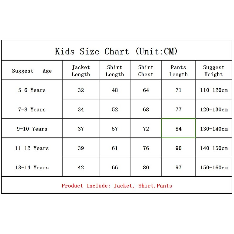 Tangsenyu Red Costume Kids