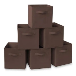 Bolsa De Almacenamiento De Tela Plegable Con Mango 6 Piezas