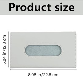 1 pcs Car sun visor paper towel box hanging paper towel bag suction box Car special car inside the paper suction box roof car tissue holder car tissues