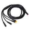1 to 5 Electric Bike Cable Plastic Rubber Lithium Battery