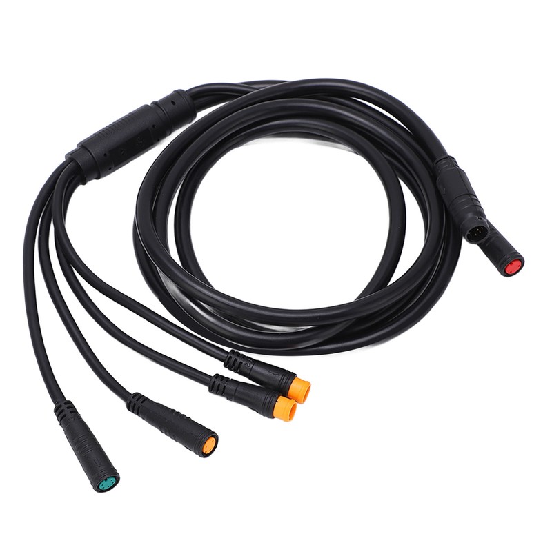 1 to 5 Electric Bike Cable Plastic Rubber Lithium Battery