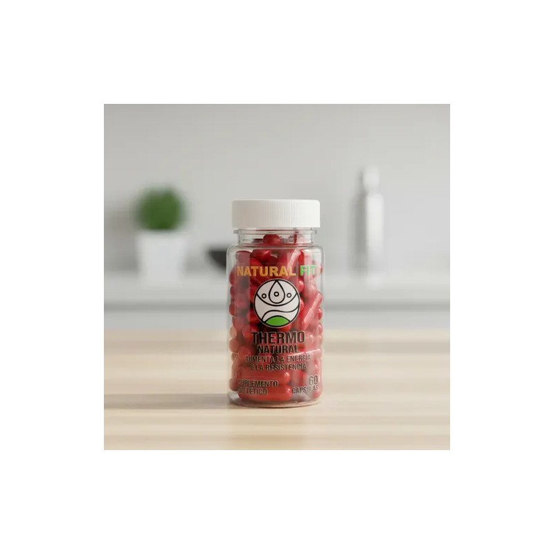 Termogenico Natural Fit 60pz Quemador De Grasa