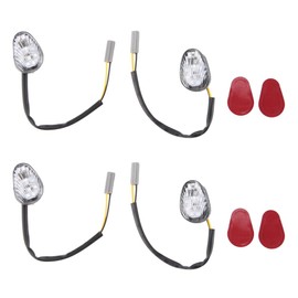 4 PCS LED Turn Signal Indicator Light Lamp Flush Mount for YZF R1 R3 R6 R6S FZ6 FZ1 FZ FZ6R FZ07 FZ8 FZ09