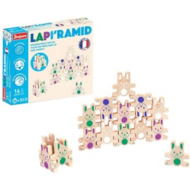 Jeujura Game - 8466 - Lapi Ramid - 16 Pieces