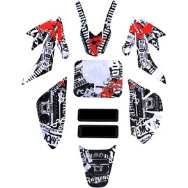 Xufxumer Decal Graphics Sticker Fairing Kit for CRF50 Pit PRO Dirt Bike