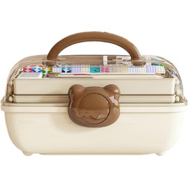 Caja de Almacenamiento de Accesorios para el Cabello, Joyero para niñas,Organizador plegable de capas para corbatas de pelo - Organizador plegable para lazos para el cabello, organizador de accesorios