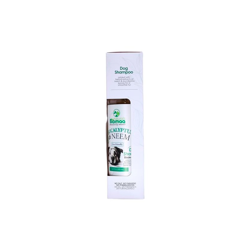 BIOMAA Shampoo Natural´s Hojas de Neem y Eucalipto 17.6oz/500mL